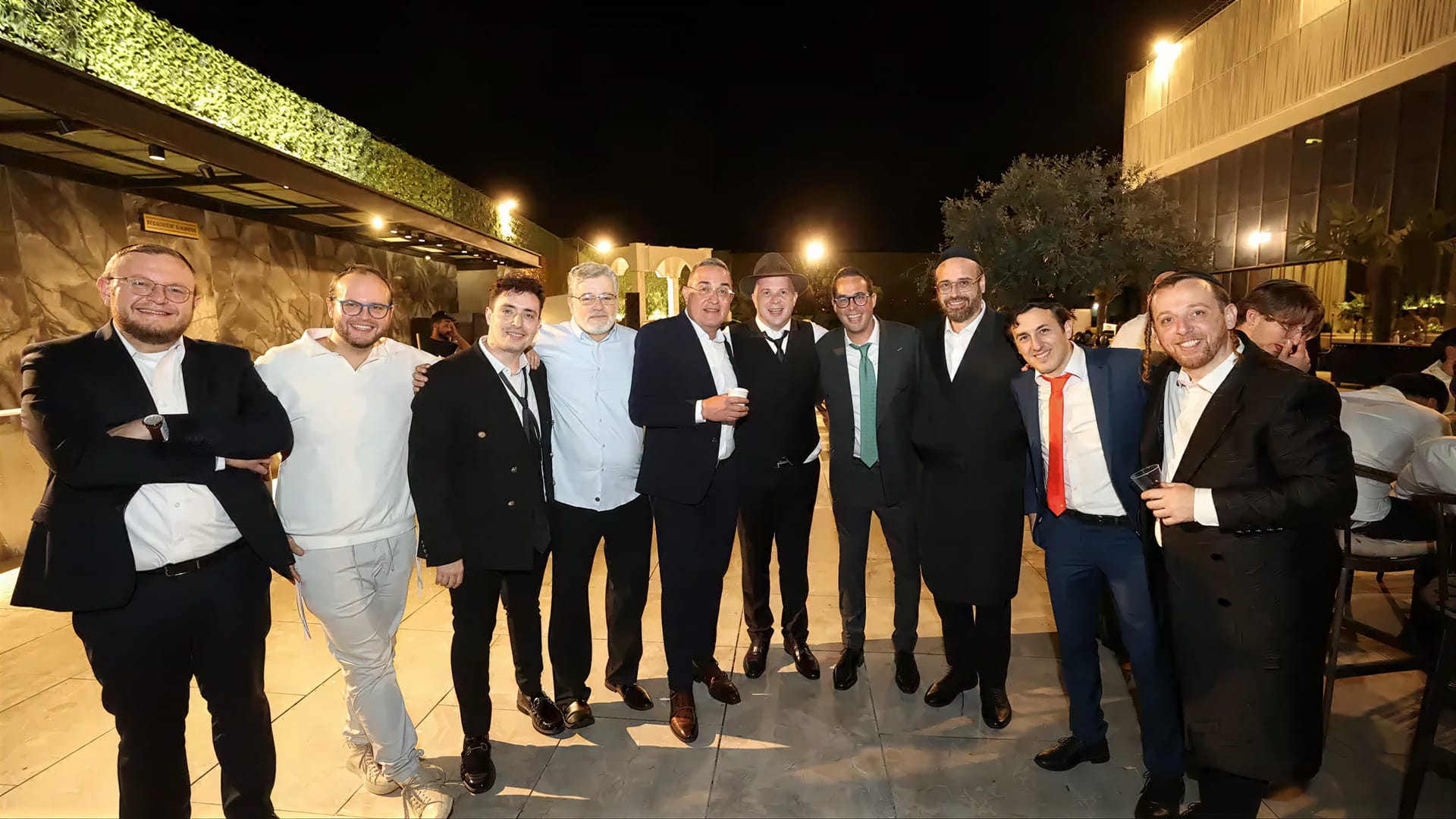 חתונת בתו של מנחם טוקר באולמי גאמוס, צילום: שלומי כהן